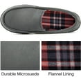 thumbnail image 5 of Ravelier Men's Alexander Flannel Lined Loafer Slipper, 5 of 8