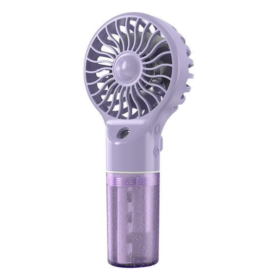 Needhep Quiet Bladeless Fan With Remote,Small Room Fans for Bedroom, Noisy Fan For Sleeping, Quiet Room Fan, Large Fans for Home (Purple)