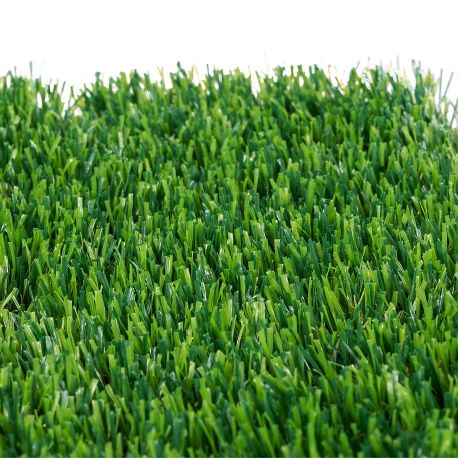 18 Pack Artifical Grass Tiles Interlocking Turf Deck Set, 12"x12" Synthetic Fake Grass Self-draining Mat Flooring Decor Pad, Perfect For Multi-Purpose Indoor Outdoor Entryway Scraper Dog Mats