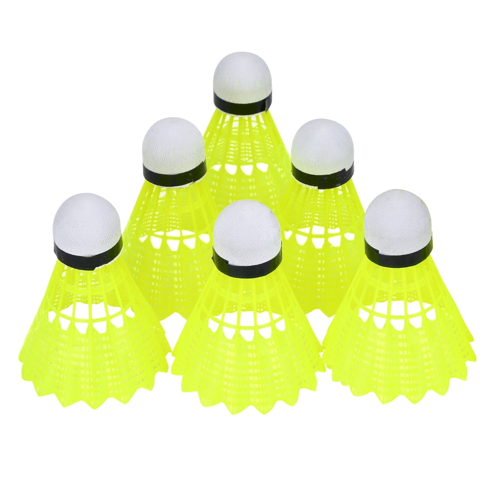 Ccdes Professional 6Pcs/Set Nylon Badminton Ball Shuttlecock Outdoor