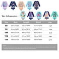thumbnail image 3 of URMAIC Toddler Little Girls Long Sleeve Rash Guard with Bikini Bottoms Two Pieces Swimsuit, 3 of 3