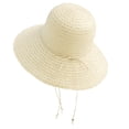 thumbnail image 5 of Women Raffia Straw Bucket Hat Handwoven Wide Brim Sun Hat Natural Foldable Beach Hat Summer Travel Hat Breathable Packable Fashion Straw Hat 2026, Khaki, 5 of 5