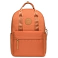 thumbnail image 1 of KAUKKO Mochila escolar unisex con compartimento para portátil de 10 pulgadas, mochila multifuncional para senderismo, viajes, camping, 13,2 L (naranja) KAUKKO KS07-Orange, 1 of 5