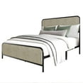 thumbnail image 4 of Home Design Parma Queen Panel Bed Frame, Black, 4 of 12