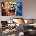 thumbnail image 6 of Abstract Art Modern Decorative Painting Face Framed Canvas Poster Bedroom Decor Sports Landscape Office Room Decor Gift,Frame-style,24x36inch(60x90cm), 6 of 8