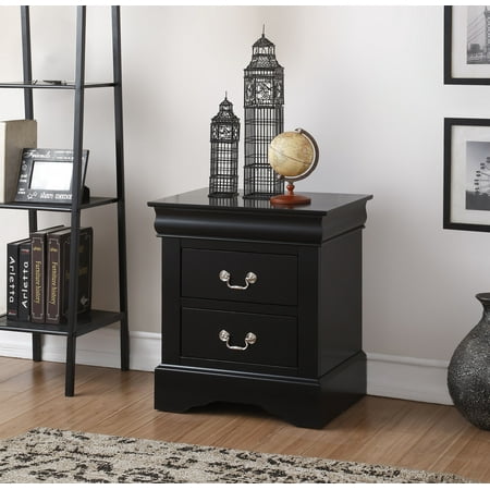 Acme Furniture Louis Phillipe III 2-Drawer Nightstand, Multiple (Best Finish For Furniture)