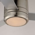 thumbnail image 3 of 88806SN Maxim Lighting Tanker - 52 Inch Outdoor 3 Blade Ceiling Fan with Light Kit-Satin Nickel Finish, 3 of 5