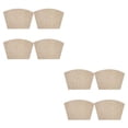thumbnail image 4 of Injueey 4 Uds manteles individuales de redonda en forma de cuña tejido limpio aislamiento térmico antideslizante cocina Mat restaurante Beige Beige 2Conjunto, 4 of 6