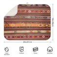 thumbnail image 2 of Boho kitchen drying mat 18x24 Inch with soft microfiber surface and vibrant floral designs, perfect for drying large cookware, 2 of 5