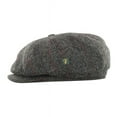 thumbnail image 6 of Mucros Weavers 100% Wool Tweed Men's Driving Cap 8-Piece Flat Cap Made in Ireland, 6 of 6