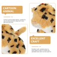 thumbnail image 2 of Leopard Keychain Plush Animal Charm for Bag Purse Wallet Cute Backpack, 2 of 4