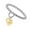 Gold, variant on Aeraida Cute Gold Vermeil Dangle Heart Eternity Bead Ball Sterling Silver | Cute Wedding Rings For Women | Trendy Comfort Fit Silver Rings for Women | Love Symbol Ring Gift for Women, Men Ring-6