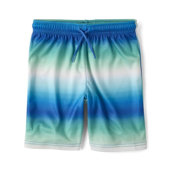The Children's Place Boys Striped Quick Dry Lined Mesh Shorts, Sizes XS-XXL
