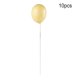 thumbnail image 5 of Naiovety 1 Juego de Kit de decoración de pasteles, soporte de globo exquisito, juego para hornear, adornos de feliz cumpleaños, recuerdos de Herramientas y accesorios para hornear Amarillo, 5 of 6