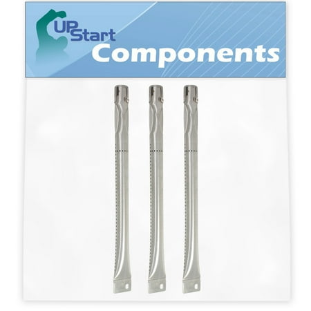 

3-Pack BBQ Gas Grill Tube Burner Replacement Parts for Brinkmann 810-8410-M - Compatible Barbeque Stainless Steel Pipe Burners