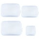 thumbnail image 1 of 4pcs Bolsas de maquillaje transparentes Viajes Bolsas cosméticas PVC bolsas impermeables Bolsas de maquillaje transparente, 1 of 6