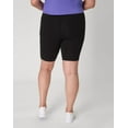 thumbnail image 2 of Just My Size Women's Plus Size Stretch Jersey Bike Short, 2 of 7