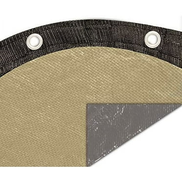 Buffalo Blizzard 12' x 24' Oval Pool Supreme Plus Tan/Silver Winter Cover