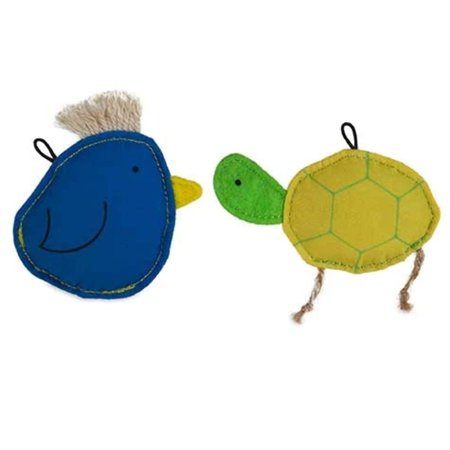 UPC: 0029695606472 | JW Pet Bird-ee Turtl-ee Catip Cat Toy Combo