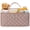 Light Brown, variant on Sunveno Quilted Polyester Diaper Caddy Organizer for Changing Table