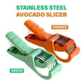 thumbnail image 4 of 2-in-1 Vegetable Cutter and Slicer with Stainless Steel Blades Multi-Purpose Manual Chopper for Cutting, Slicing, and Peeling Fruits & Handheld Kitchen Tool for Easy Cooking, Plastic, 4 of 8