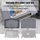 thumbnail image 5 of Caparazón Para N64 Cartucho Shell Cover Game Console Cases Kit De Reemplazo (Gris De Ee. Uu.), 5 of 6