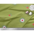thumbnail image 3 of Soimoi Poly Georgette Fabric Leaves & Floral Artistic Print Fabric by The Yard 42 Inch Wide, 3 of 5