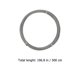 thumbnail image 3 of 1 Set 5M Stainless Steel Clothes Hanging String Curtain Drape Wire Rod Set, 3 of 3