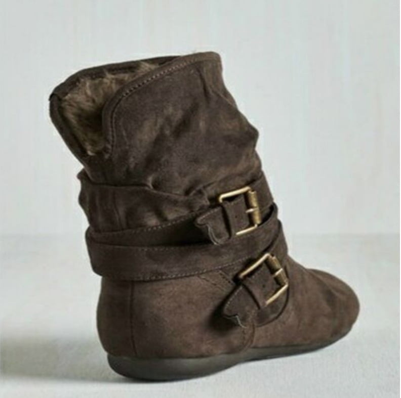womens chunky flat shoes