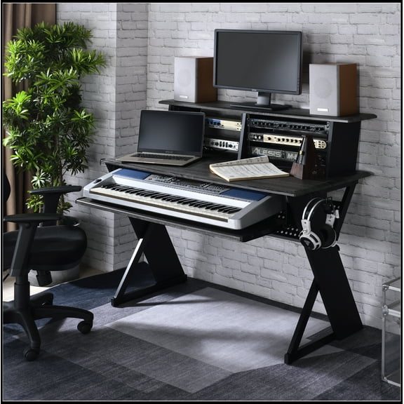 Annette Music Desk, Black Finish OF00991