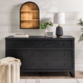 thumbnail image 5 of Better Homes & Gardens 20-Inch Arch Floating Shelf in Black Wood and Light Honey Finish, 5 of 12
