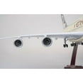 thumbnail image 2 of Cocobaby 1/160 A380 17" Etihad Airplane LED Lamp Resin Aircraft Passanger Plane Model, 2 of 7