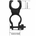 thumbnail image 4 of Janrevotw 2 Piece Flashlight Clamp Cane Holder For Drive Walker, Walking Aid, Wheelchair Universal Cane Stick Holder Accessory 2.5cm, 4 of 12