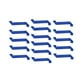 thumbnail image 4 of Marco de bricolaje Macarena 16 piezas decoraciones de fiesta azul, 4 of 8