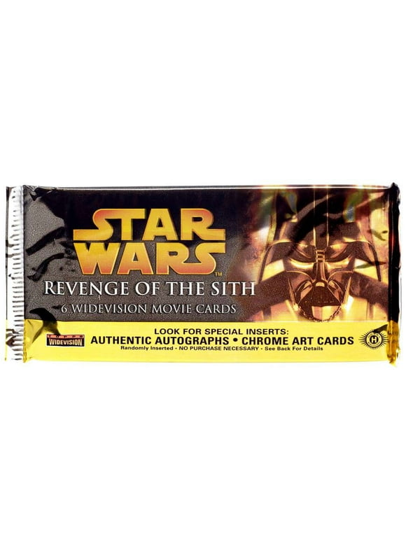 Star Wars Revenge of the Sith Movie WIDEVISION Trading Card Pack (Hobby)