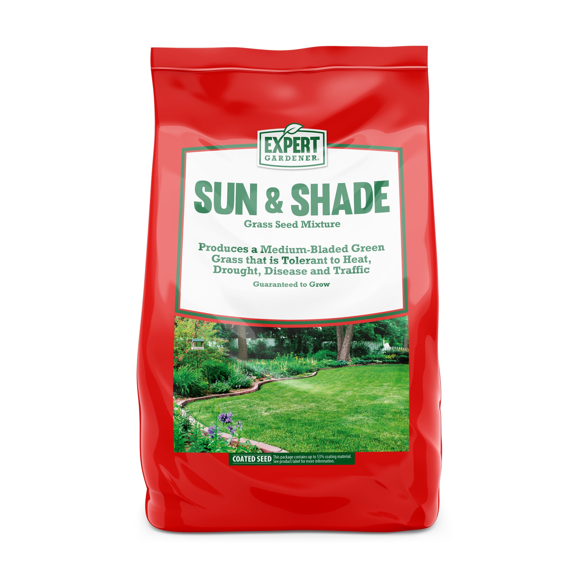 Expert Gardener Sun & Shade Grass Seed Mixture Central; 20 lbs