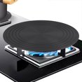 thumbnail image 1 of 2pcs Heat Diffuser For Gas Stove, 9.5 inch 6mm Stove Diffuser Plate, Fast Defrosting Tray, Cookware Accessories, Multifunctional Thawing Plate for Defrosting of Frozen Food, 1 of 6