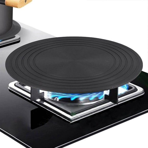 2pcs Heat Diffuser For Gas Stove, 9.5 inch 6mm Stove Diffuser Plate, Fast Defrosting Tray, Cookware Accessories, Multifunctional Thawing Plate for Defrosting of Frozen Food