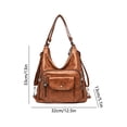 thumbnail image 2 of Liamobondopolis Large Capacity Crossbody Bag with Dual Detachable Straps Crossbody Bags for Women Weekend Vacation Outdoor Work Bag 13In, 2 of 8
