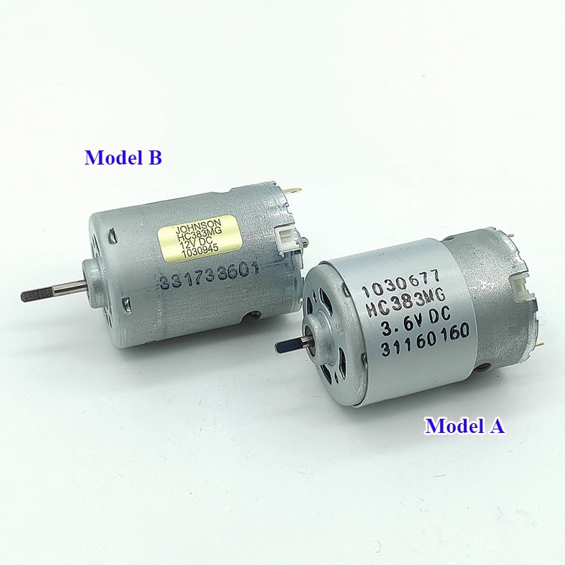 JOHNSON HC383MG Mini RS-380 Motor DC 3V-3.6V / DC 6V-12V High Speed Large Torque 28mm Electric Motor DIY Screwdriver Drill Tools