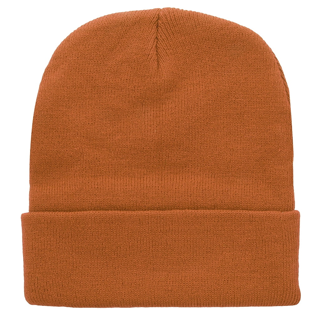 Falari Men Women Knitted Skully Beanie Hat Ski Cap Plain Solid Color