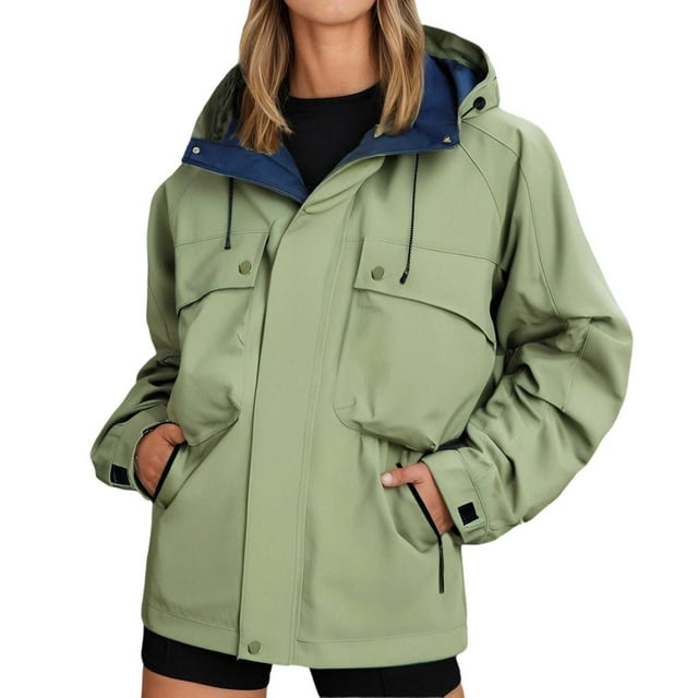 SHIXIAOO Manteau Grande Taille pour Hommes et Femmes Léger Coupe-Vent Respirant Veste d'Extérieur pour Randonnée et Tenue Décontractée Chandails Grande Taille pour Femmes Grands Manteaux d'Hiver pour Femmes Manteaux pour Femmes Grande Taille