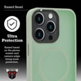 thumbnail image 4 of TwinTech Shockproof Slim Cell Phone Case for Apple iPhone 15 Pro Max, Light Green, 4 of 7