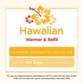 Great Value Plugin Scented Oil Warmer and Refill, Hawaiian Scent