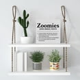 thumbnail image 5 of Zomyto 7x7 In Dog Lover Gift Zoomies Definition Wooden Box Sign Dog Theme Desk Decor, 5 of 7