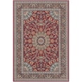 thumbnail image 2 of Unique Loom Outdoor Traditional Collection Area Rug - Wisdom (4' 1" x 6' 1" Rectangle Red/Brown), 2 of 9