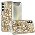 thumbnail image 2 of Gold Panda Floral Diamond Case for Samsung S25 Plus/S24 Plus, 2 of 3