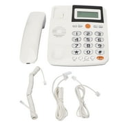 Corded Landline Telephone Caller ID Amplified HD Hands Free Call Adjustable Brightness Big Button Phone for Seniors