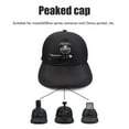 thumbnail image 2 of Wosthever Gorra de béisbol con protección solar, soporte para cámara de acción, correa transpirable y ajustable ancha Escalada, 2 of 6
