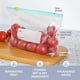 thumbnail image 5 of Bolsas herméticas con cierre hermético de grado alimenticio, resellables, para organizar la despensa de la cocina, mantener la frescura durante más tiempo y usar en casa. Aestivo | Rojo |, 5 of 7